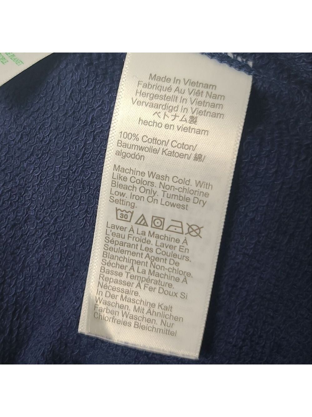 J. Crew Factory Blue Casual Pants M - Picture 7 of 7